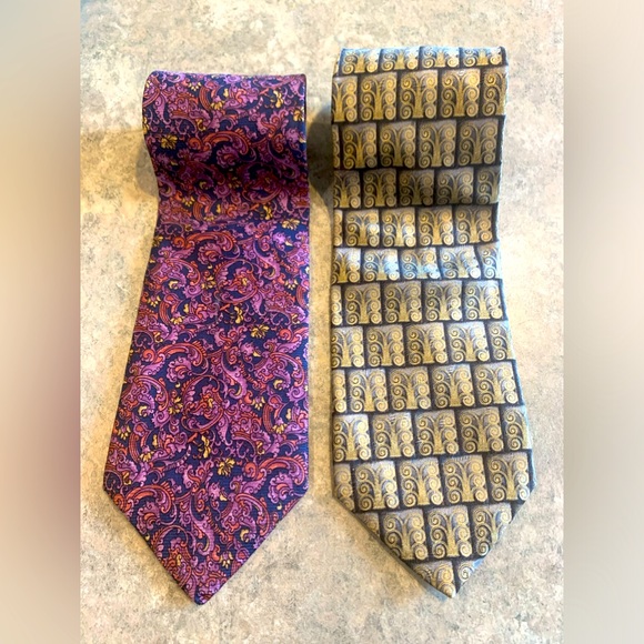 Two Christian Dior Monsieur Ties - Picture 1 of 8